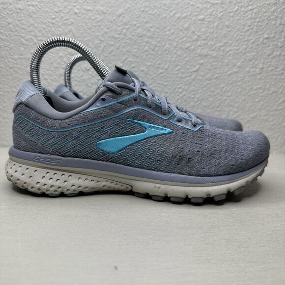 Brooks Ghost 12 Gray Running Shoes - Picture 1 of 7